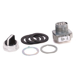 2-pozycyjny wycięcie: 30mm Sprężyna powrotna od lewej strony do środka Allen Bradley siłownik: Przełącznik wyboru