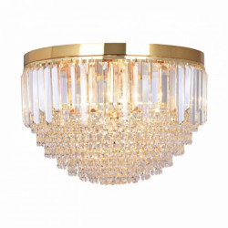 Lampa sufitowa CHARLOTTE kolor złoty/przezroczysty metal/szkło, 7xE14 IP20 FC19003/7 Zuma Line