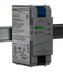 Zasilacz szyny DIN U wy 24V dc I wy 2.5A U we 230V WAGO 60W impulsowy