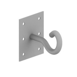 AN-102C/OG/ Hak płytkowy ścienny L=225mm /OG/