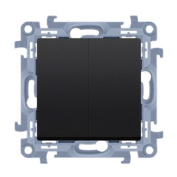 SIMON10 czarny CW5.01/49 Łącznik świecz. KONTAKT