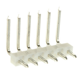 Złącze szpilkowe 6-pinowe raster: 2.54mm -rzędowe Molex Przewlekany 4.0A 250.0 V.