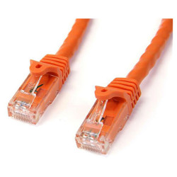 StarTech N6PATC2MOR 2m Orange Snagless Cat6 UTP Patch Cable - ETL Verified