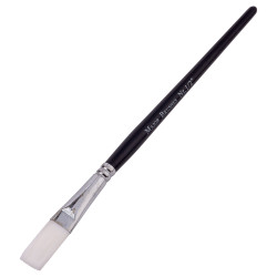 Major Brushes Soft Nylon One Stroke Brush, Large (Pack 10), 1/2