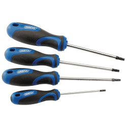 Draper 36851 Soft Grip TX-STAR&#xAE; Screwdriver Set (4 Piece)