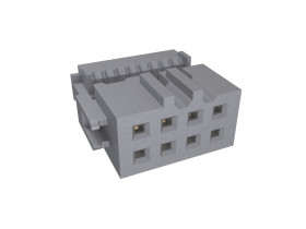 Złącze IDC 8-pinowe 2-rzędowe raster: 2.54mm Żeński Montaż na kablu Amphenol Communications Solutions