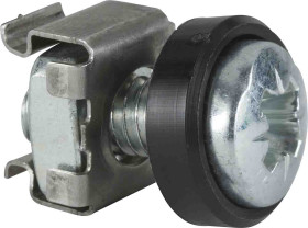 Zestaw nakrętek klatkowych, seria: NSYGFR, typ: Zestaw nakrętek klatki, do użytku z: szafa typu rack 19"