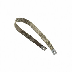 Pleciony przewód uziemiający długość 607mm 53 A rozmiar kołka M5