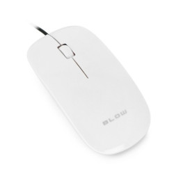 Mysz optyczna MP-30 biała USB Blow