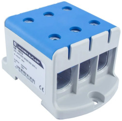 Złączka szynowa jednopolowa ZGX 3x95 mm2 niebieska (Al-Cu) ENE-00374
