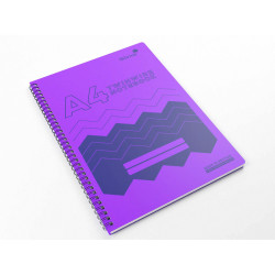Silvine POLYA4 Twinwire Polyprop A4 Notebook