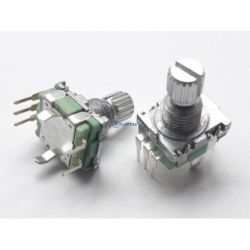 enkoder 20 impulsów oś 6 molet. L12mm z przyciskiem