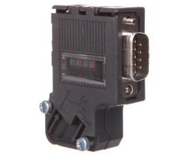 Wtyczka metalowa dla sieci PROFIBUS do 12 Mbit /s z prostym odprowadzeniem przewodów 6ES7972-0BA42-0XA0
