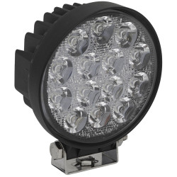Sealey LED4R Round Work Light with Mounting Bracket 42W LED