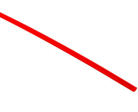 Rura termokurczliwa cienkościenna, odcinki 1m, CR 2,4/1,2 czerwona, 427514 /100szt./