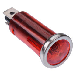 Red 24V 12.5mm Panel Indicator Light