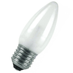 Żarówka E27 60W/230V świeca mat SPECTRUM wstrząsoodp. frosted