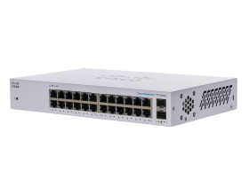 Cisco CBS110-24T | Switch | 24x RJ45 1000Mb/s, Desktop, Rack, Niezarządzalny