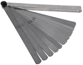 Szczelinomierz 19-płytkowy Facom metryczny