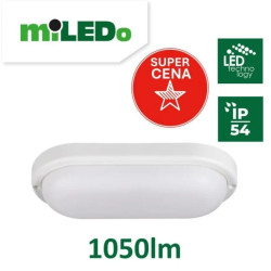 Oprawa kanałowa TOLU C LED 12W-NW-W 1050lm 4000K barwa neutralna II kl. 220‑240V IP54 31496