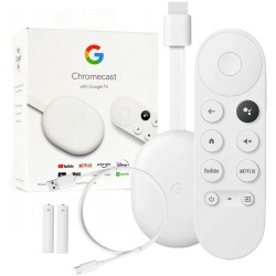 Odtwarzacz multimedialny Google Chromecast 4K z Google TV