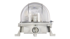 Oprawa Kanałowa Oval 1X60w E27 Iikl. 230V Ip44 Z Siatką Metal. Wzmocnioną,...