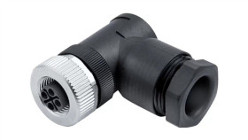 99 0690 58 04 Złącze: M12 Wtyk 814 Żeńskie Pin: 4 Gwint Wewnętrzny,Skręcane