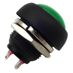 Przełącznik PBS-33B/G Zielony OFF-(ON) 3A 125VAC 1A 250V przycisk