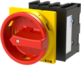 Main switch, rotary actuator, 3 pole, 25 A, (W x H x D) 83 x 65 x 119 mm, flush mounting, 091080