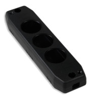 KM-80A Obudowa z tworzywa KM80A wymiary: 155x40x20mm - czarna - ABS