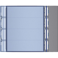 SFERA Plakietka modułu z 4 przyciskami 4 przyciski stalowoszara 352043