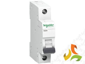 Wyłącznik nadprądowy C 63A 1P 6kA Acti9 A9K02163 SCHNEIDER ELECTRIC