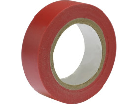 Taśma izolacyjna 15mm/10m czerwona PCV