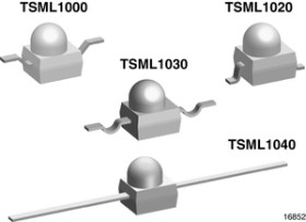 TSML1040 High Power Infrared Emitting Diode, 940 nm, GaAlAs, MQW
