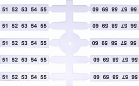 EO3 51-60 Oznacznik elastyczny (20 x 10 szt.) (003901762)
