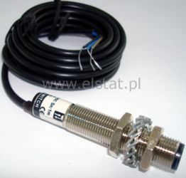 Czujnik foto refleksyjny, z lustrem, PNP, NO, 1m