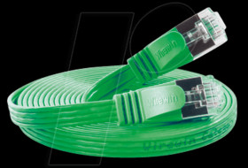 PKW-STP-SLIM-KAT6 2.0 GN Cat.6 SLIM patch cable, STP(PIMF), 2,0 m, green