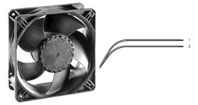 Wentylator osiowy 115 V AC, 230 V AC AC 120 x 120 x 38mm 3.6W 110m³/h 40dB(A) IP65