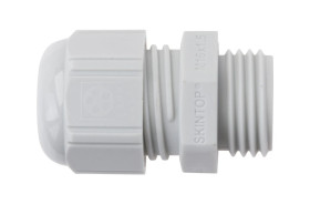Dławnica kablowa poliamidowa M16 IP68 SKINTOP ST-M 16x1,5 jasnoszara 53111410