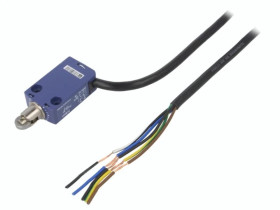 XCMD2102L5 Wyłącznik krańcowy rolka metalowa Ø11,6mm NO + NC 6A IP66