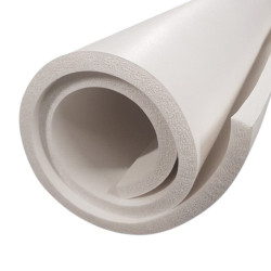 Arkusz gumy grubość: 4mm Silikon Biały szerokość: 1m gęstość: 0.25g/cm³