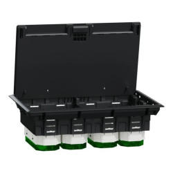 Puszka podłogowa, Unica system+, 12 modułów