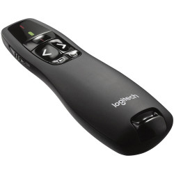 Logitech 910-001356 R400 Wireless Presenter with Laser Pointer Black