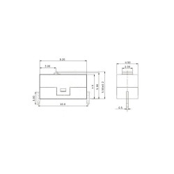 Przełącznik mini krańcówka WK280