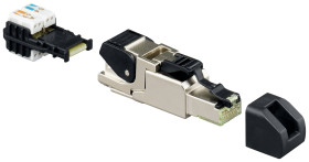 Rutenbeck US-Cat.6A iso B Rutenbeck US-Cat.6A iso B RJ45 Rutenbeck US-Cat.6A iso B 13900320 czarny 1 szt. 13900320 czarn