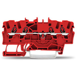 Kostka zaciskowa na szynie DIN WAGO poziomy: 1 22 → 14AWGWciskany zacisk Cage Clamp TOPJOB S