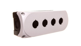Obudowa Kasety 4-Otworowa 22Mm Szara Ip67 Lpzp4a8