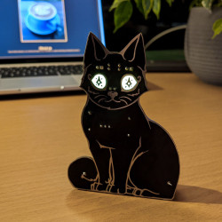 Joule Thief Cat Soldering Kit