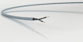 PUR control line ÖLFLEX FD 855 P 2 x 0.5 mm², AWG 20, unshielded, gray, 0027530