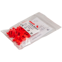 TUK ltd PSLBrd#20 Red Lock Boot In Bags Of 20s